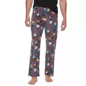 Micro fleece lounge pants - gnome design